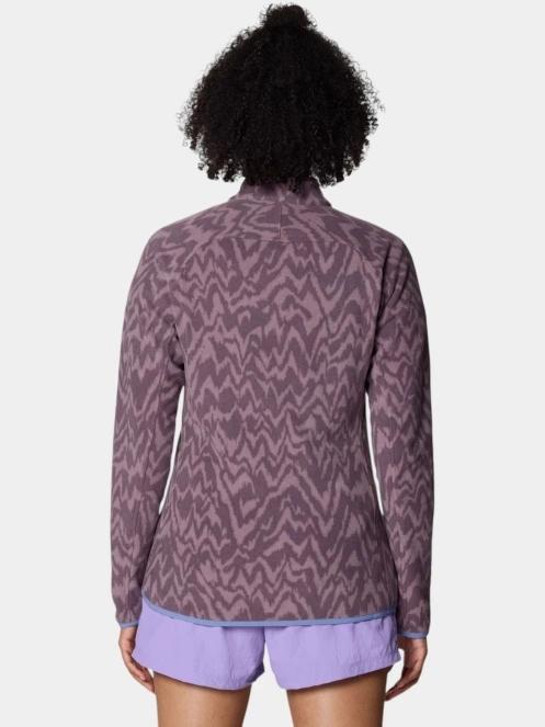 pulover polar pt. femei Mountain Hardwear Microchill™ Jacket violet 4