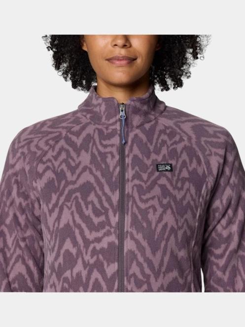 pulover polar pt. femei Mountain Hardwear Microchill™ Jacket violet 5