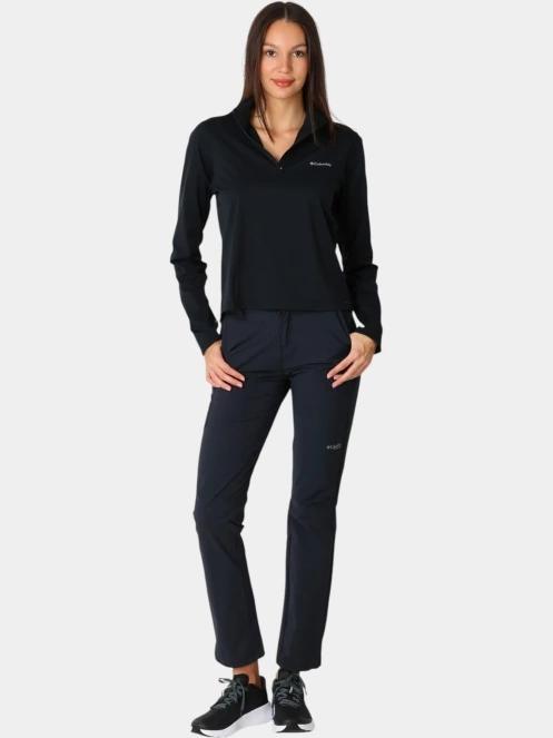 tricou cu maneci lungi, pentru sport pt. femei Columbia Seeker Legend 1/4 Zip II negru 5