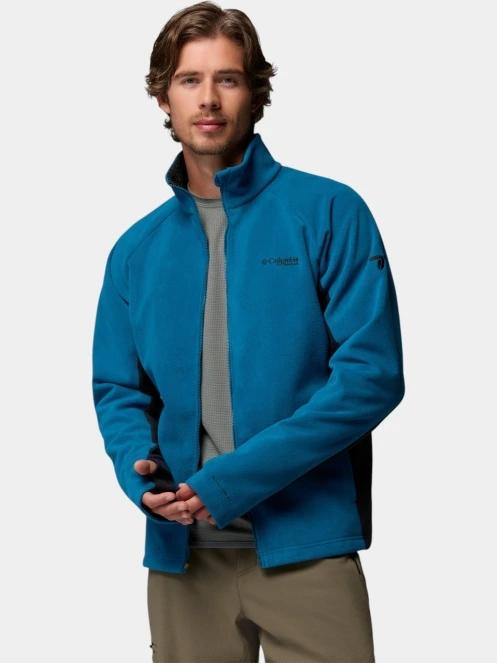 pulover polar pt. barbati Columbia Arctic Peak II Full Zip albastru 6