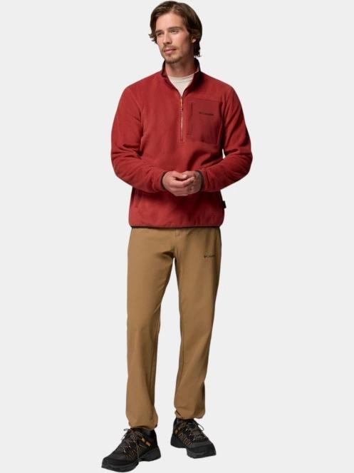 pulover polar pt. barbati Columbia Pacific Arch 200 1/2 Zip Fleece M rosu 5