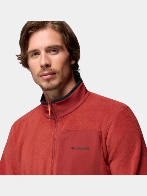 pulover polar pt. barbati Columbia Pacific Arch 200 1/2 Zip Fleece M rosu 6