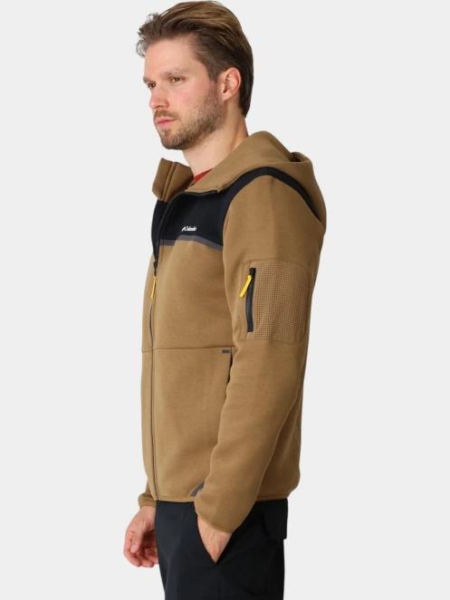 pulover cu gluga pt. barbati Columbia Agate Rock Hoodie oliv 3