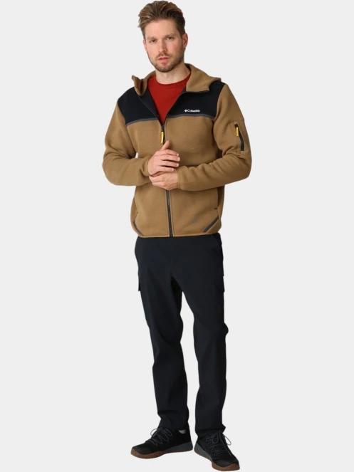 pulover cu gluga pt. barbati Columbia Agate Rock Hoodie oliv 5