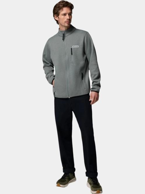 pulover polar pt. barbati Columbia Sweater Weather Full Zip verde 5