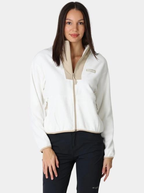 pulover polar pt. femei Columbia Sequoia Grove II Full Zip nisip 2