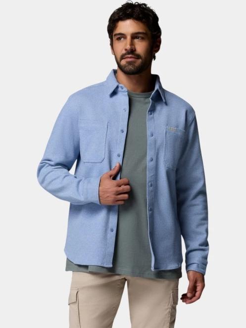 camasa cu maneci lungi pt. barbati Columbia Twill River Long Sleeve Knit Shirt albastru 6