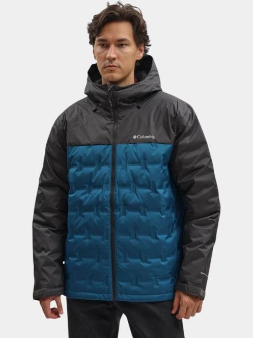 jacheta de puf pt. barbati Columbia Grand Trek IV Down Hooded Jacket albastru 2