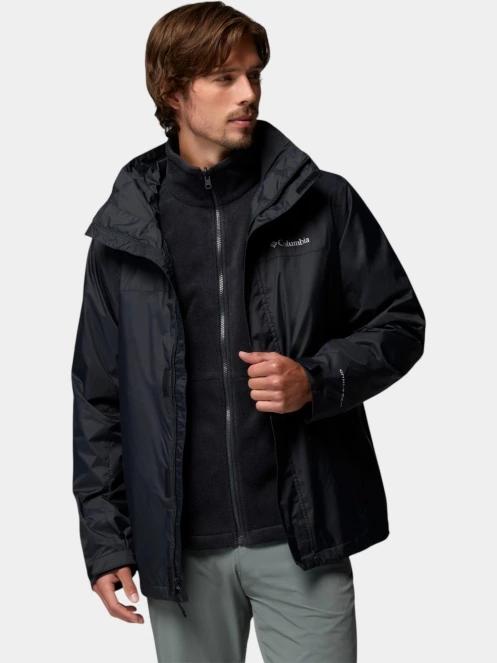 jacheta 3 in 1 pt. barbati Columbia Watertight Interchange Jacket negru 6