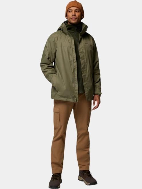 jacheta 3 in 1 pt. barbati Columbia Watertight Interchange Jacket verde 7
