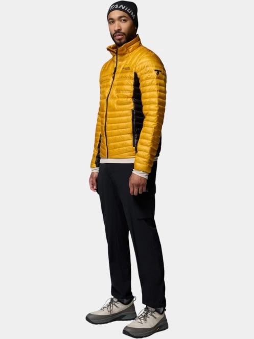 jacheta de puf pt. barbati Columbia Endevour Mountain Down Jacket portocaliu 5
