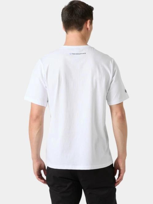 tricou cu maneci scurte pt. barbati Helly Hansen The Ocean Race T-Shirt 2.0 alb 3