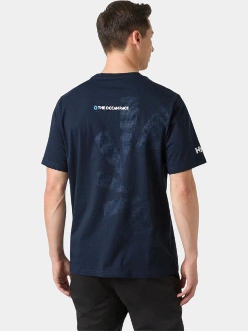 tricou cu maneci scurte pt. barbati Helly Hansen The Ocean Race T-Shirt 2.0 albastru inchis 3