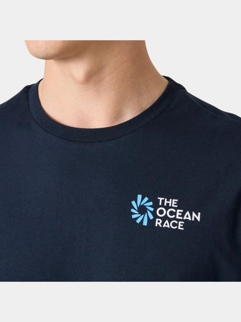 tricou cu maneci scurte pt. barbati Helly Hansen The Ocean Race T-Shirt 2.0 albastru inchis 4