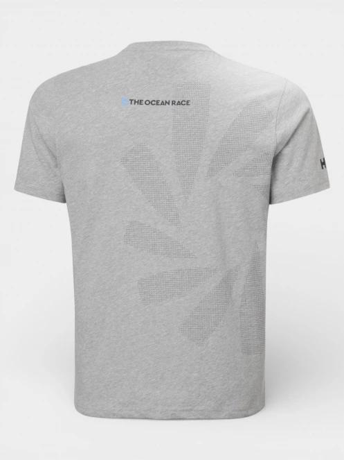 tricou cu maneci scurte pt. barbati Helly Hansen The Ocean Race T-Shirt 2.0 gri 6