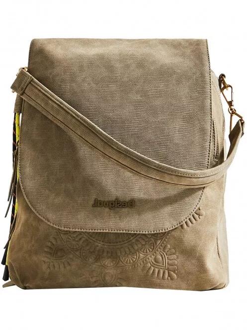 rucsac pt. femei Desigual Back Aquiles Ankara nisip 2