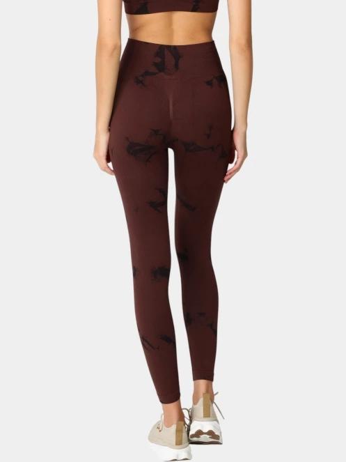 leggings pt. femei Rukka Rukka Meldois Print maro 4