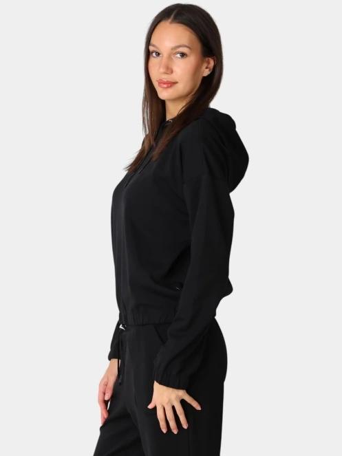 pulover cu gluga pt. femei Rukka Rukka Maajarvi negru 3