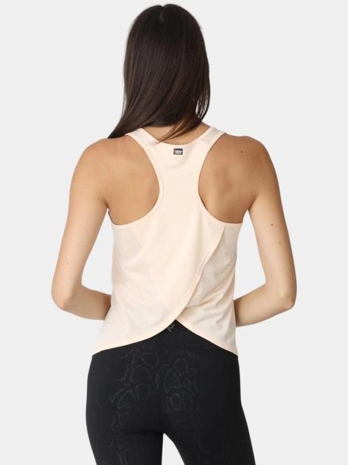 tricou de sport fara maneci pt. femei Rukka Rukka Meriniitty nisip 4