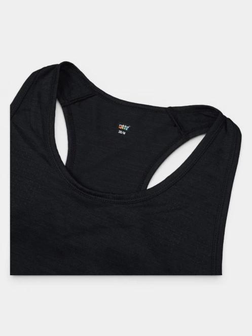 tricou de sport fara maneci pt. femei Rukka Rukka Meriniitty negru 9