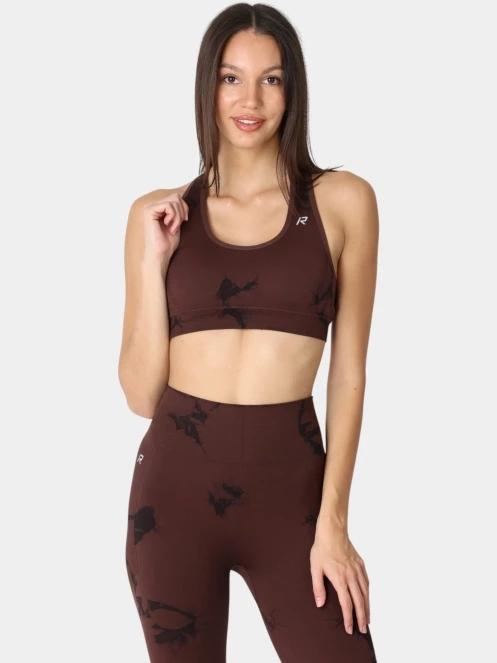 sutien pentru sport pt. femei Rukka Rukka Majaus Print negru 2