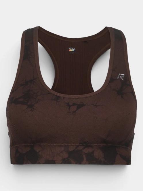 sutien pentru sport pt. femei Rukka Rukka Majaus Print negru 6