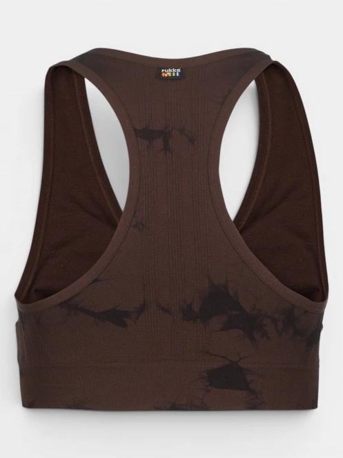 sutien pentru sport pt. femei Rukka Rukka Majaus Print negru 7