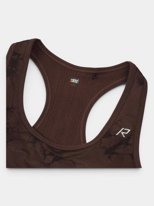 sutien pentru sport pt. femei Rukka Rukka Majaus Print negru 9