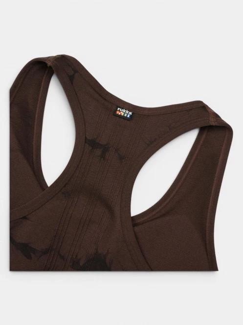 sutien pentru sport pt. femei Rukka Rukka Majaus Print negru 10