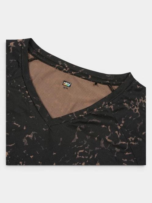tricou cu maneci lungi, pentru sport pt. femei Rukka Rukka Muotka Print negru 9