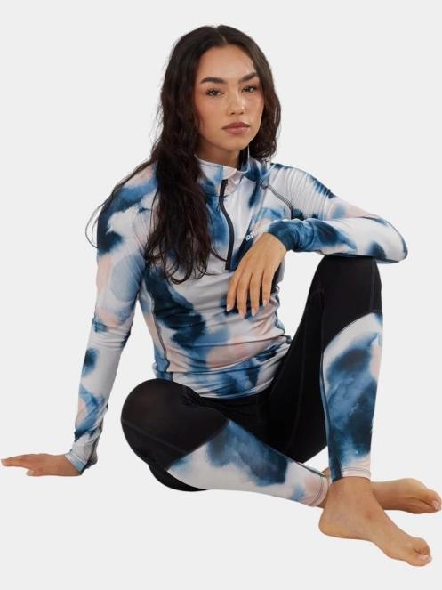 top lenjerie de corp pt. femei Fundango Yade II Baselayer Top albastru 5