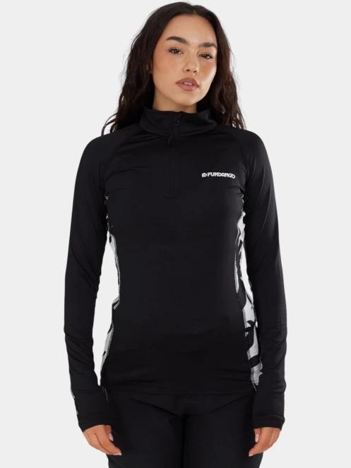 top lenjerie de corp pt. femei Fundango Yade II Baselayer Top negru 5