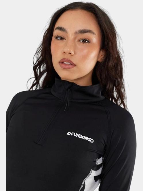 top lenjerie de corp pt. femei Fundango Yade II Baselayer Top negru 7