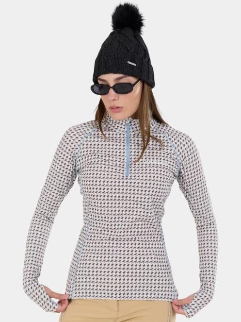top lenjerie de corp pt. femei Fundango Yade III Baselayer Top alb 5