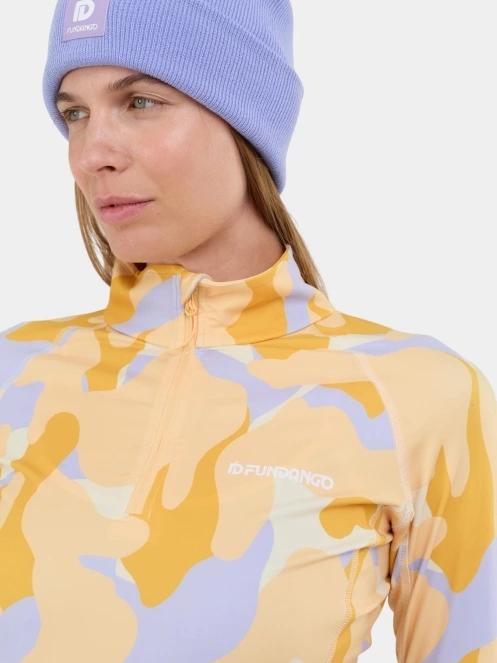 top lenjerie de corp pt. femei Fundango Yade III Baselayer Top alb 7