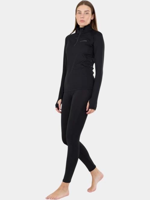 top lenjerie de corp pt. femei Fundango Yade Thermo III Baselayar Top negru 4