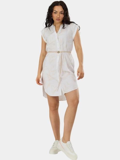 rochie camasa pt. femei Fundango Mona Dress nisip 4