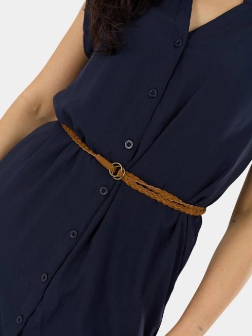 rochie camasa pt. femei Fundango Mona Dress albastru inchis 7