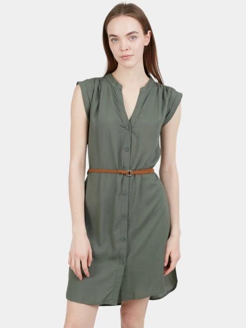 rochie camasa pt. femei Fundango Mona Dress oliv 2