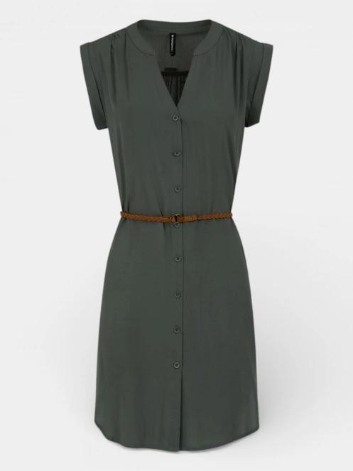 rochie camasa pt. femei Fundango Mona Dress oliv 8