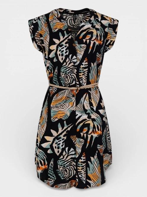 rochie camasa pt. femei Fundango Mona Dress negru 8