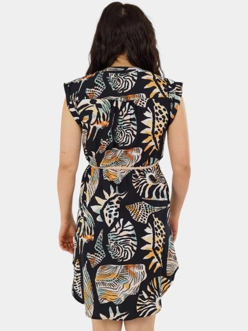 rochie camasa pt. femei Fundango Mona Dress negru 3