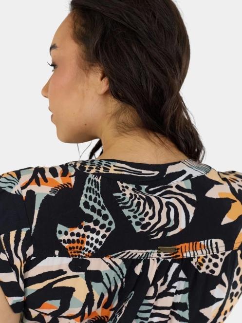 rochie camasa pt. femei Fundango Mona Dress negru 6