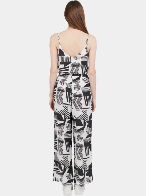 salopete pt. femei Fundango Alisha Jumpsuit negru 3