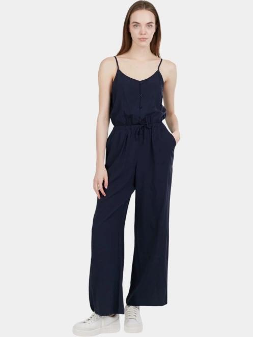 salopete pt. femei Fundango Alisha Jumpsuit albastru inchis 2