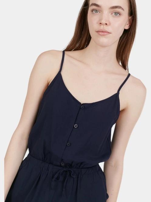 salopete pt. femei Fundango Alisha Jumpsuit albastru inchis 6