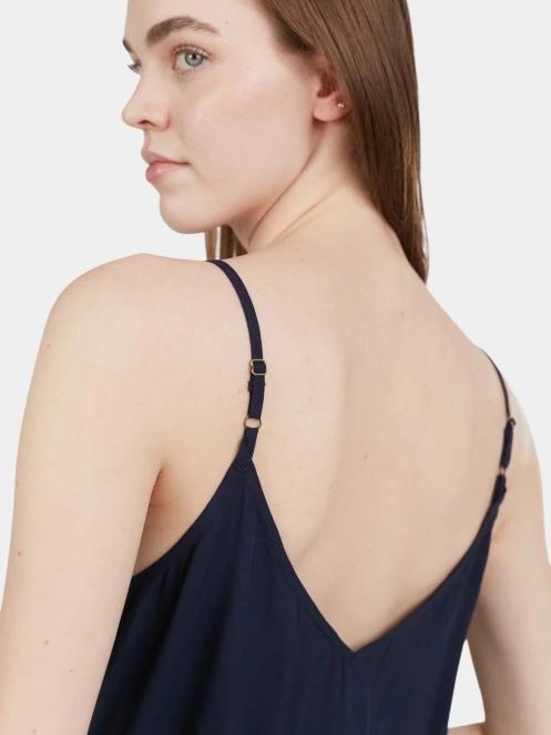 salopete pt. femei Fundango Alisha Jumpsuit albastru inchis 9