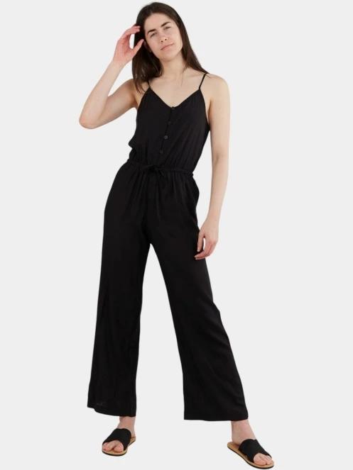 salopete pt. femei Fundango Alisha Jumpsuit negru 4