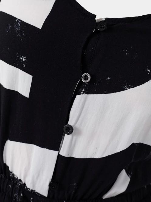 salopete pt. femei Fundango Alisha Jumpsuit negru 6