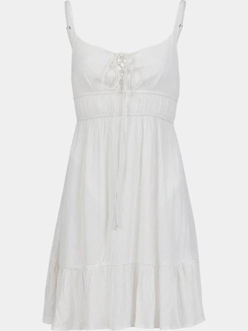 rochie pt. femei Fundango Sarah Mono Dress alb 8